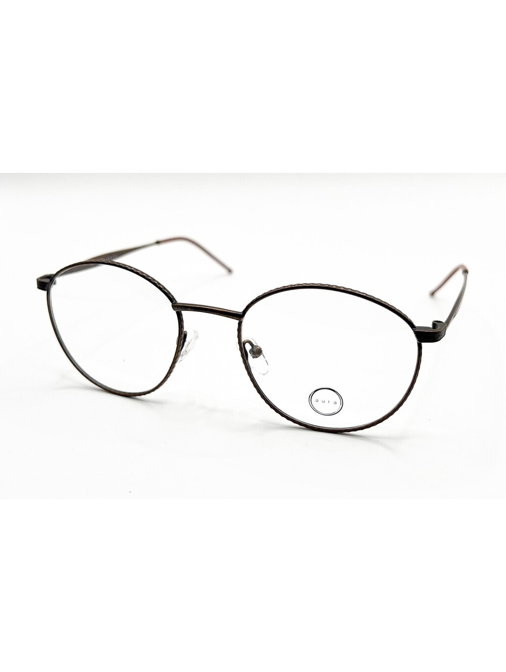 Aura Eyewear Madison Antique Gold Authentic Eyeglasses 51-19-145